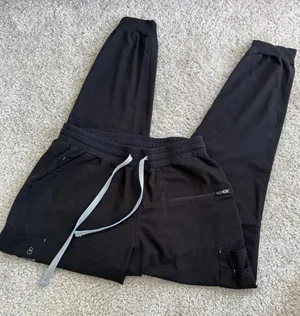 Dolan Scrub Jogger Pants Extra Small flawed Black Size XS thumbnail 1