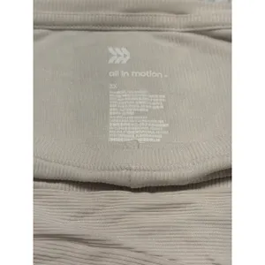 All in Motion Women's Light Beige Twist Front Long Sleeve‎ Top 3X NWT thumbnail 2