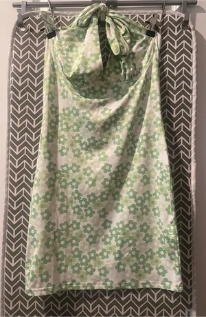 Cute Summer Halter Dress Size XS-S thumbnail 1