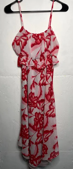 House of Harlow 1960 X Revolve Davi Midi Dress Red Floral Size XXS thumbnail 1