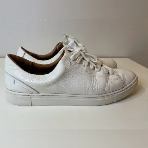 Frye Women’s Ivy Court Low Lace White Leather Sneakers Size 7.5‎ thumbnail 5