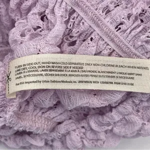 Intimately Free People Lace Lavender Day & Night Bodysuit Shear Stretch Medium thumbnail 8