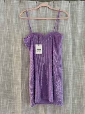 Sau lee suki beaded mini dress NWT thumbnail 3