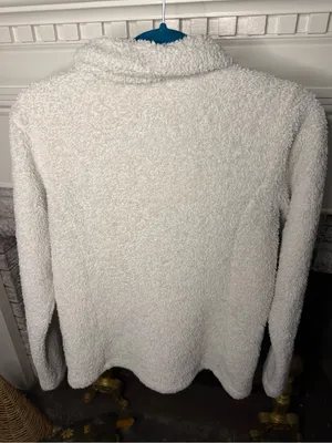 Patagonia Los Gatos 1/4 Zip Fleece Pullover Cream M thumbnail 3