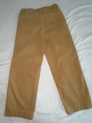 The Perfect Vintage Wide Leg High Rise Madewell Women Earthen Gold Size 27 Fall thumbnail 2