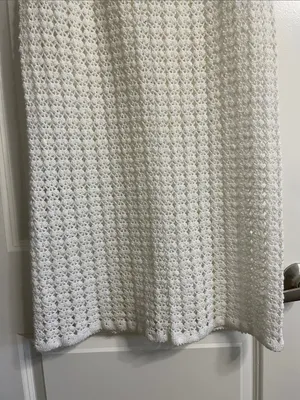 One-of-a-Kind Custom Made Hand Crochet Knit Dress Size Medium/Large thumbnail 4
