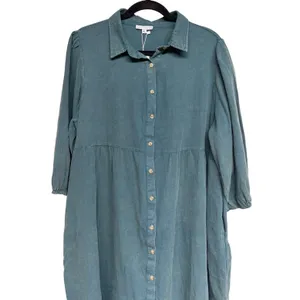 Baltic Born Sari Babydoll Dress Green Women's‎ Size 1XL thumbnail 3