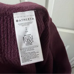Athleta Felicity Cozy Pant Spiced‎ Cabernet Womens Size S thumbnail 6