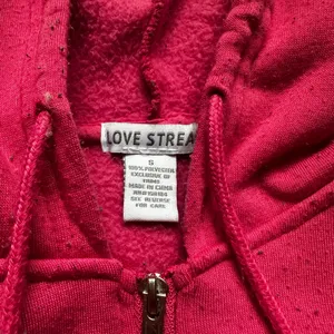 Love Streak Vibrant Pink Zip-Up Hooded Jacket thumbnail 2