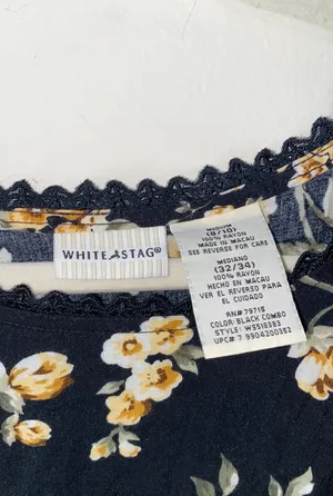 White Stag Yellow Floral Print Dress thumbnail 2