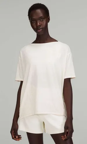 Lululemon 12 Back in Action T-Shirt Vitasea Lemon Sorbet Strawberry Milkshake thumbnail 1