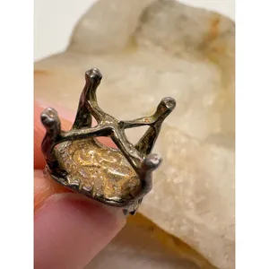 Vintage Sterling Silver Chair Charm Miniature Furniture Pendant 1.84g thumbnail 7