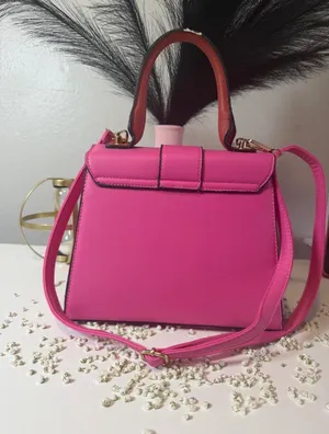 Pink Crocodile handbag thumbnail 3