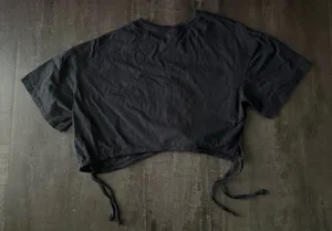 Daytrip Day Break Black Tie Summer Top L thumbnail 3