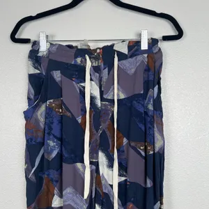 Aritzia Wilfred Women's Cropped Printed Pants Sz XS‎ thumbnail 2