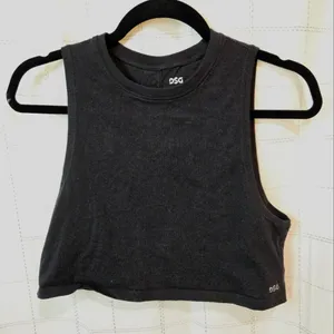 DSG Cropped Active Tank Black Size XS thumbnail 1