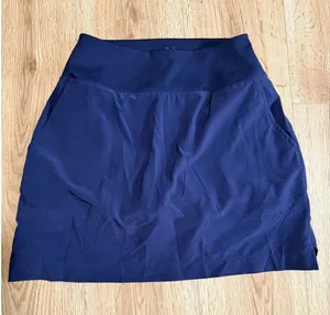 Puma Navy Blue Golf Skort Womens XS Athletic Skirt with Pockets and Inner Shorts thumbnail 1