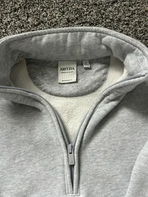 Aritzia Cozy Sweatfleece Boyfriend 1/2 Zip Sweatshirt thumbnail 3