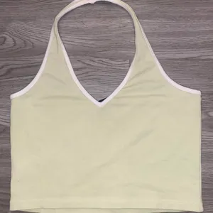 Brandy Melville Light Green Halter Crop Top thumbnail 2