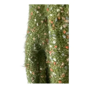 Adora Confetti Knit Turtleneck Sweater Womens Small‎ Green CES#2380G Fuzzy Boho thumbnail 4