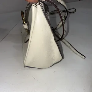 HOBO Mini Elan White Leather Small Minimalist Boho Western Crossbody Bag Purse thumbnail 8