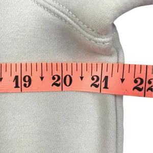 CARHARTT Relaxed-Fit Quarter-Zip Sweatshirt W's Sz M Cream Fleece Inside Cozy thumbnail 11