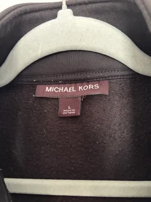 Michael Kors Ladies Full Zip Sweatshirt Size L thumbnail 3