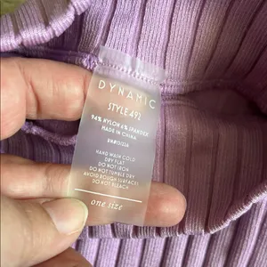 Dynamic Elegant Lavender Ribbed Long Sleeve Top thumbnail 2