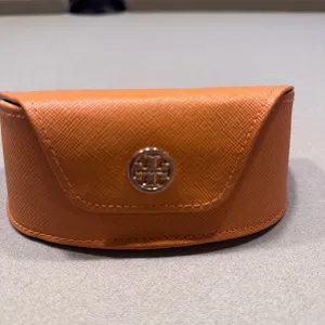 Tory Burch Burnt Orange Glasses/ Sunglasses Case thumbnail 2
