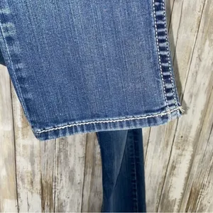 BKE Culture Distressed Pockets Bootcut Jeans •26 thumbnail 3