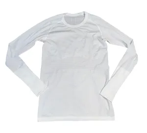 Lululemon Swiftly Tech Long Sleeve 2.0 Women 4 White Good Thumbholes Running thumbnail 1