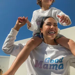 Good American Good Mama Crewneck Cropped Sweatshirt size 2 M Medium thumbnail 10