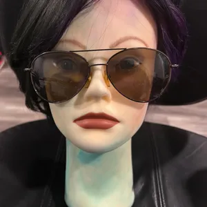 UV3 Stylish Brown Aviator Sunglasses thumbnail 1
