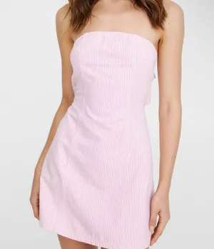 Pinstripe Dress thumbnail 1