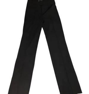 Zara Women's Black Straight Leg Pleated Suit Pants thumbnail 2