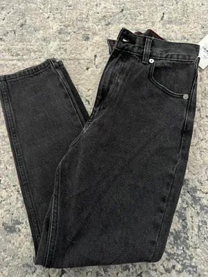 RVCA high rise straight jeans thumbnail 4
