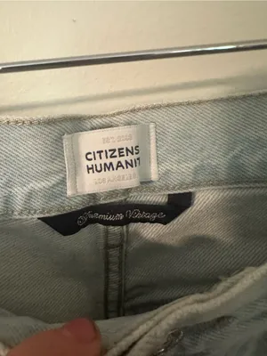 NWOT Citizens of Humanity Ayla wide leg jeans Sailor 26 thumbnail 5