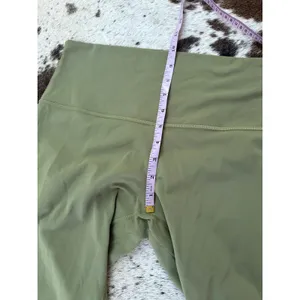 Lululemon Align High-Rise Crop 17" Bronze Green Size 10 thumbnail 6