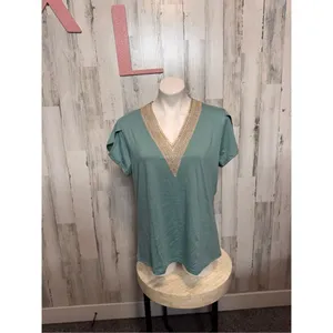 Blouse size XL Green thumbnail 2