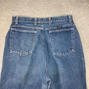 Vtg Wrangler Straight Leg Jeans Women 14 High Rise USA‎ Made 70s 80s Sustainable thumbnail 10