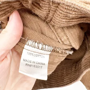 Princess‎ Polly Women Brown Western Boho Oversized Corduroy Trucker Jacket M/L thumbnail 6