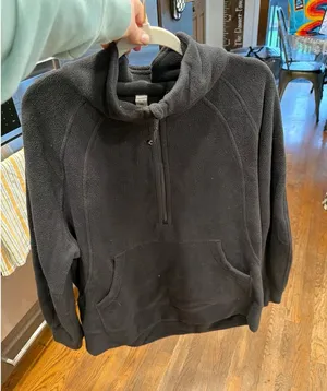 Lululeon scuba‎ fleece black long women's xl-xxl thumbnail 1