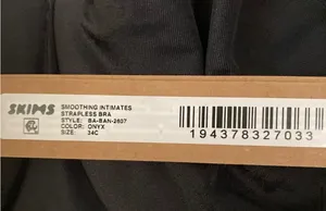 SKIMS Smoothing Strapless Bra NWT 34C thumbnail 4