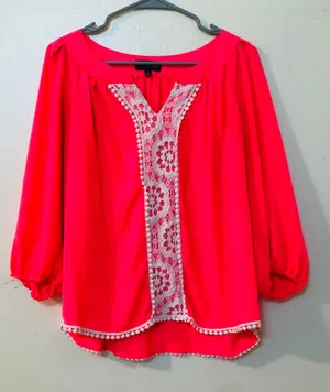 Boutique Western top Pink Size L thumbnail 1