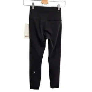 Lululemon Wunder Train High-Rise Black Tight 25" Size 4 NWT Authentic thumbnail 6