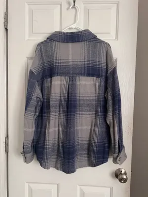 Aerie Flannel Shacket thumbnail 2