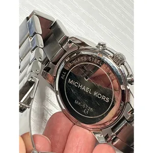Michael Kors‎ MK-5725 Mercer Chronograph Silver Stainless Steel Watch 42mm thumbnail 3