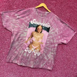 Saweetie Icy Wifey High Maintenance Oversized Rap Tie Dye 2X thumbnail 3