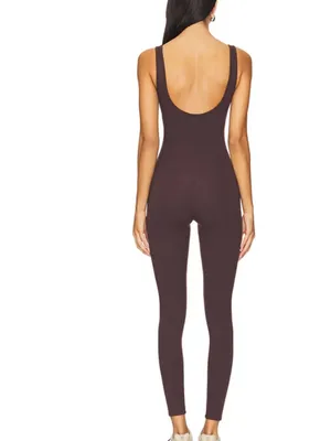 437 The Curve Onesie One Piece Ruched Butt Espresso Brown XS thumbnail 3