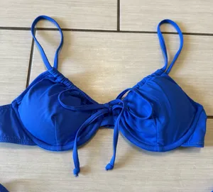 Kaiami Bikini Top Blue Size M thumbnail 1